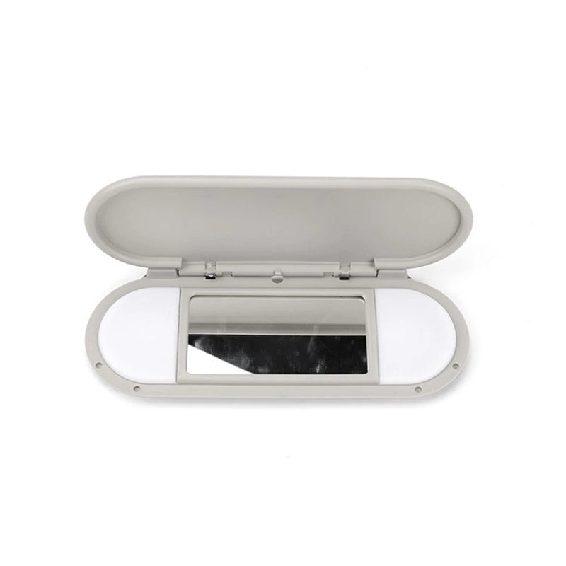 MINI Cooper F55 F56 F60 1 x Gray Sun Visor Mirror Cover (2015-2022)
