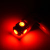 Car Interior Lighting 10pc T10 W5W 5SMD Red LED Dome Bulb