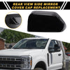 Ford F-250 F-350 F-450 F-550 Left Side Mirror Cover Cap Gloss Black (2017-2023)