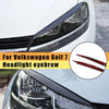 VW Golf 7 VII GTI GTD R MK7 Headlight Eyebrow Trim (2013-2017)