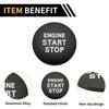 Toyota Tacoma (2016-2023) Black Engine Start Stop Button Cover