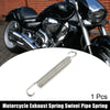 Motorcycle Exhaust Pipe Spring 3.15" Stainless Steel Silver Tone