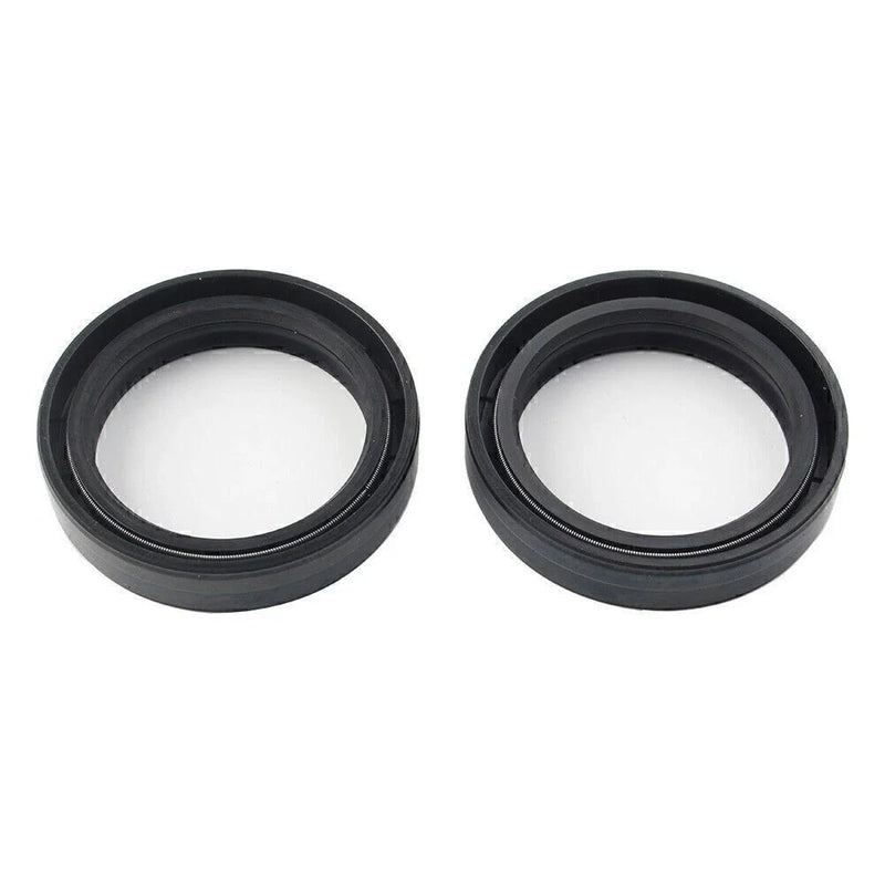 Make & Model 2 x 35MM x 48MM Black Motorcycle Front Damper Shock Absorber Fork Oil Seal