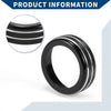 Ford Mustang (2015-2021)  Black AC Climate Switch Knob Cover Ring