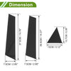 Chrysler 300C (2005-2010) Black 6 Pcs Door Pillar Window Trim