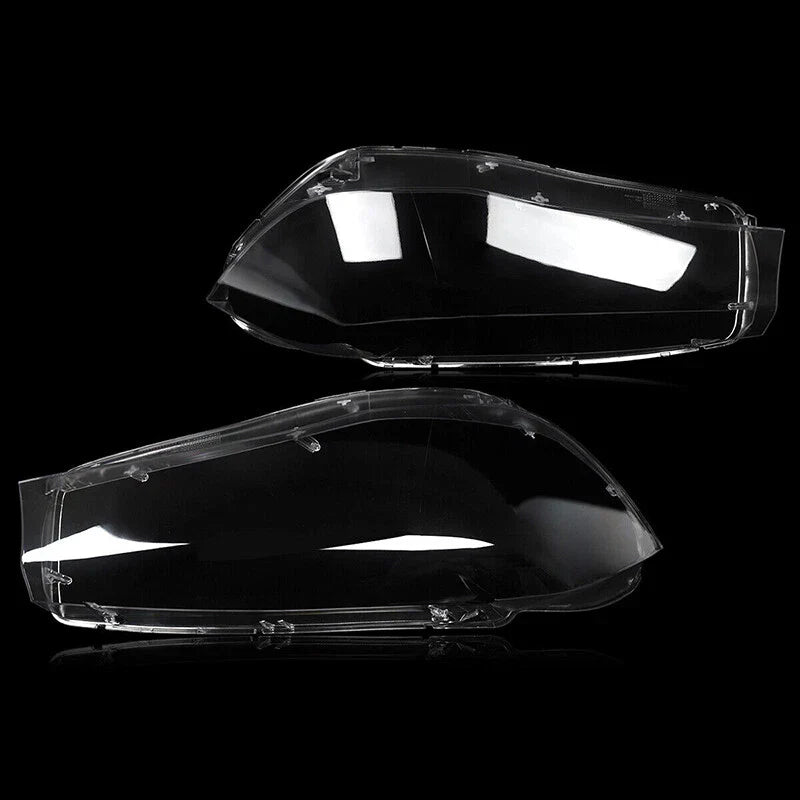BMW X5 X6 F15 F16 2 x Headlight Lens Covers (2014-2018)