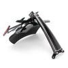 BMW R1200R NINE T Black Rear Hugger Mudguard (2014-2017)