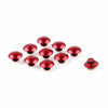 Motorcycle Hexagon Screws 10 x M10 Red Protective Caps (T4)