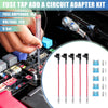 5 x Car Fuse Tap & Circuit Adapters with 15A Mini Blade Fuses