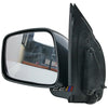 Nissan Navara D40 3 x Pins Black Electric Side Mirror (2005-2014)