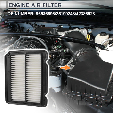 Chevrolet Aveo 1.6L 1 Pcs Car Engine Air Filter (2004 - 2011)