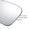 Honda Accord Left Side White Heated Mirror Glass (2018-2022)