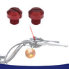 Universal M10x1.25 2 x Motorcycle Right Side Mirror Hole Plugs Screws