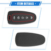 Ford CMAX 2013-2018 Silicone Black 5 Button Smart Remote Key Shell