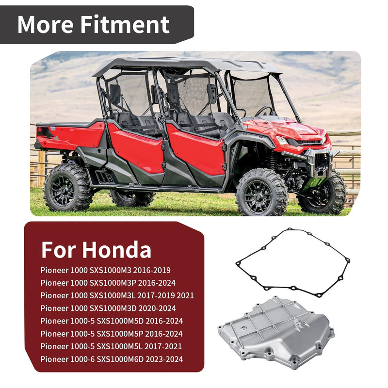 Honda Pioneer 1000 (2016-2024) SXS1000 Oil Pan With Gasket