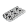 Harley Touring Street Road Glide Softail Chrome Large Brake Pedal Pad (2014-2023)