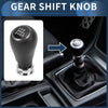 Honda CR-V 2006-2011 Plastic Black Silver Tone 6 Speed Gear Shift Knob