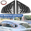 BMW X4 G02 Rear Window Quarter Glass Duct Vent Covers (2018–2024)