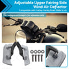 Harley Road Glide Adjustable Upper Fairing Side Wind Deflector (2015-2023)