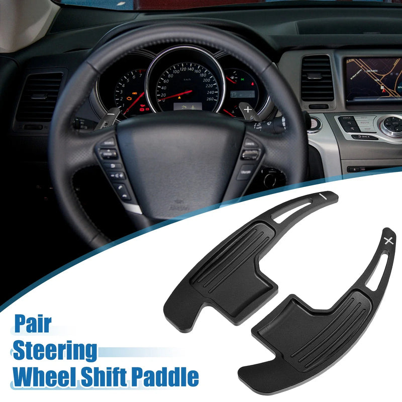 Ford Mustang 2015-2021 Black Steering Wheel Shift Paddle Set