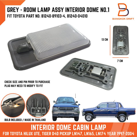 Toyota Hilux Ute LN145 LN165 LN174 Dome Cabin Light Lamp (1997-2004)