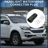 Ford Buick Black 8 Pin Headlight Waterproof Connector Plug 1 x