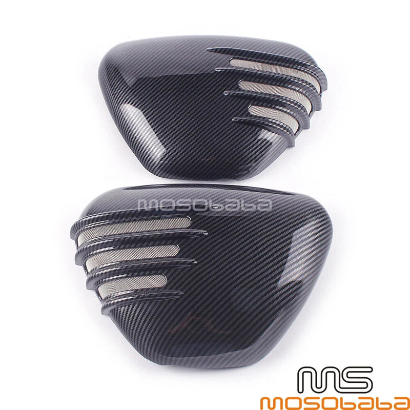 Triumph Bonneville Street Twin / Cup 900 Ribbed Battery Side Panel Covers