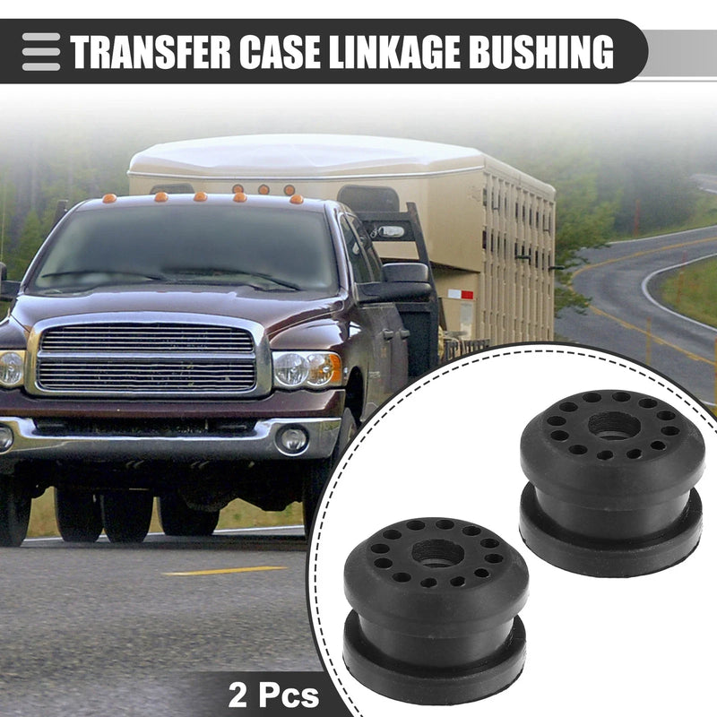 Dodge Ram Rubber 2 x 52105555AA Black Transfer Case Linkage Bushing