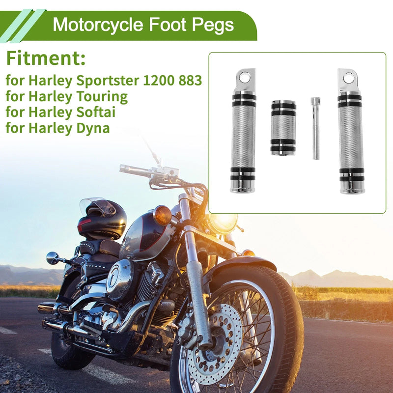 Harley / Sportster 1200 883 / Touring / Softai / Dyna Foot Pegs / 1 Set