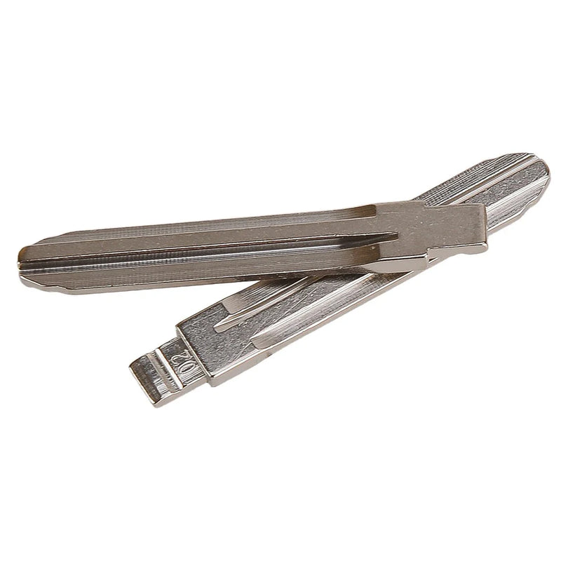 Toyota Car 5pc Metal Flip Key Blank Replacement