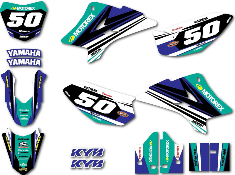 Yamaha TTR 50 (2006-2023) Stri Style Stickers Custom Graphics Full Kit