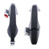 Honda CRV Set of 2 Rear Left + Right Door Handle Outer Black (2007–2012)
