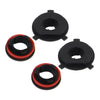 H4 H7 H11 9006 9005 Sockets 8 Pcs Headlight Adapter Bulb Holder Base