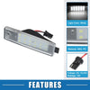 Toyota RAV4 White LED License Plate Lights (2010-2014)