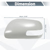 Toyota Mark X Reiz Left Side Mirror Cover Cap Gray (2004-2019)