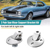 Buick Chevrolet Sunvisor Brackets Kit (1964-1973)