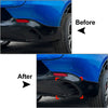 Alfa Romeo Tonale Glossy Black Rear Bumper Side Vent Covers (2023-2026)