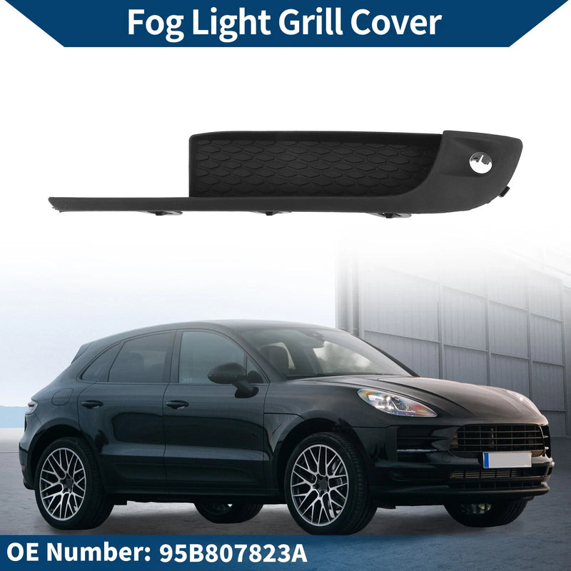 Porsche Macan 1 Pc Car Front Left Fog Light Grill (2018-2021)