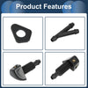 Ford Black Gold Tone 1 Set Windshield Washer Nozzle with Hose Connector