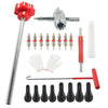 Cars Tire Valve Core Tool Kit - Quick Change with Red Handle