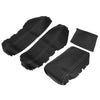 Honda Civic 10th Gen 2016-2020 Black & White Line 3 Pcs Armrest Covers