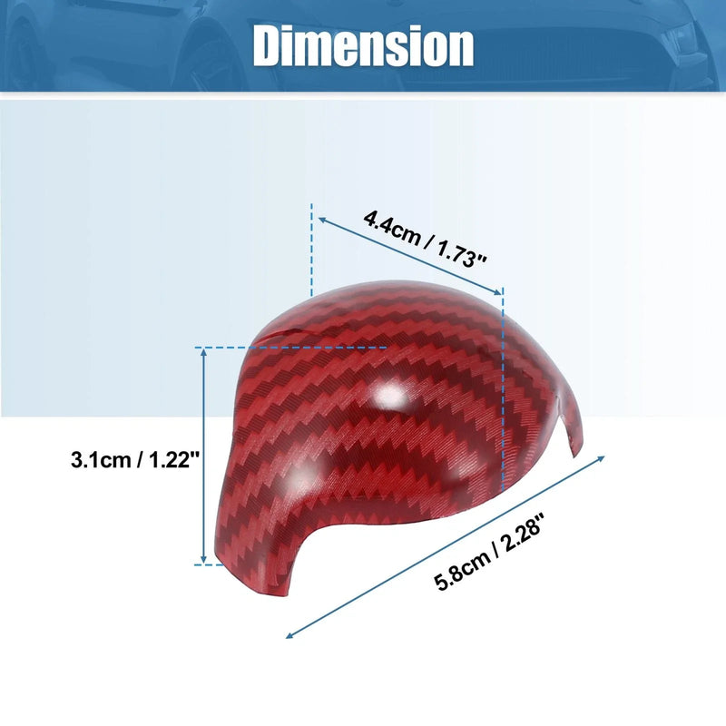 Ford Mustang (2015-2022) Red Gear Shift Knob Covers