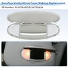 BMW Mini Cooper (2007-2013) Gray Sun Visor Vanity Mirror Cover