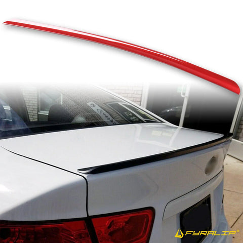 Kia Forte TD Sedan Red Boot Lip Spoiler (2010-2013)
