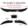 Universal Fit Adjustable Carbon Fiber Rear Trunk Spoiler Lip (N/A)