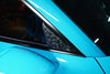 Porsche 718 911 2016-2020 Real Carbon Fiber Door A Pillar Cover Trim Fit