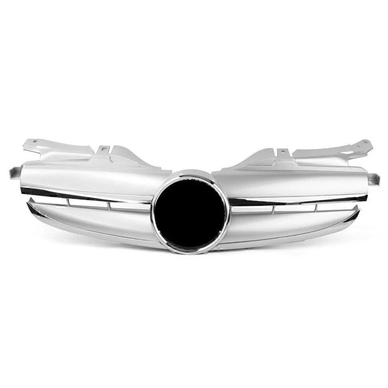 Mercedes Benz R170 SLK Class Silver Front Upper Grill (1998-2004)