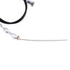 Ford Mustang 5.0L 36" Stainless Steel Braided Throttle Cable (1986-1993)