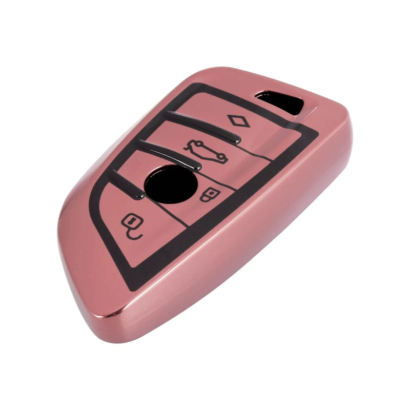 BMW X1 X3 X5 X6 TPU Black Pink Key Fob Cover