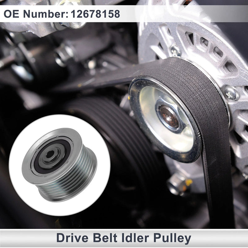 Buick Lacrosse Drive Belt Idler Pulley Steel 1 x (2018–2019)